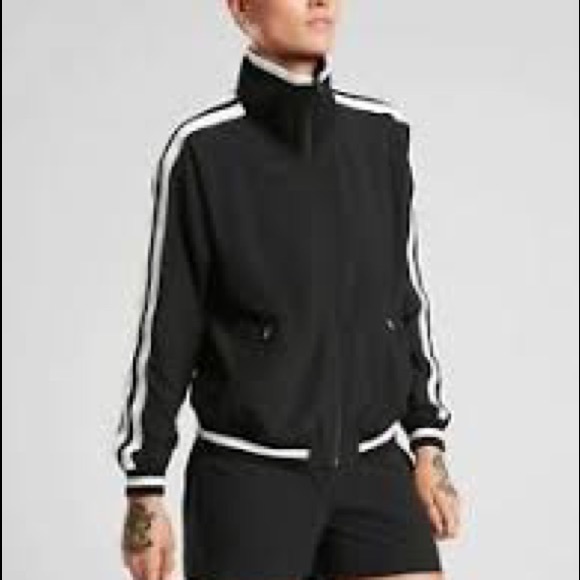 Athleta zip front track jacket size xs extra small - Picture 5 of 5
